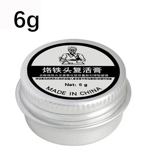 6-30g Soldering Iron Tip Cleaning Paste Soldering Iron Tip Tinner Activator Tip Cleaner Remover BGA Refresher Repair Tools