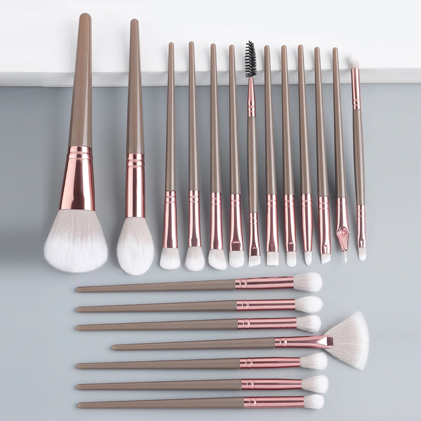 Makeup Brush Sets , 20pcs Plastic Daily Durable multifunctional makeup brush for Mascara, Eye Shadow,Foundation