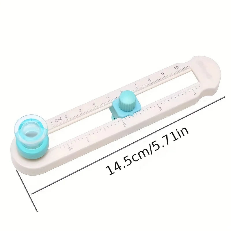 NEW! Round Cutting Knife Adjustable 360 Compass Circle Cutter Scrapbooking Cutters Circular Paper