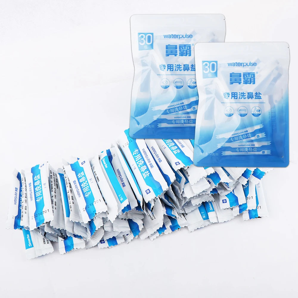 60pcs 2.7g 4.5g Nasal Wash Salt for Adults Children Nose Cleaner Rinse Allergic Rhinitis Relief Nose Cavity Protector Irrigation