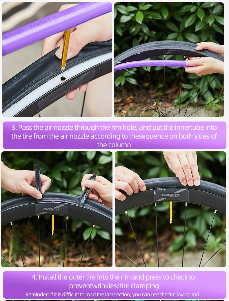 OFFBONDAGE Ultralight 39g Bike Inner Tube 700 X 18 25 28 32 Road MTB Bicycle TPU Tire 45/65/85mm Length French Valve Super Light
