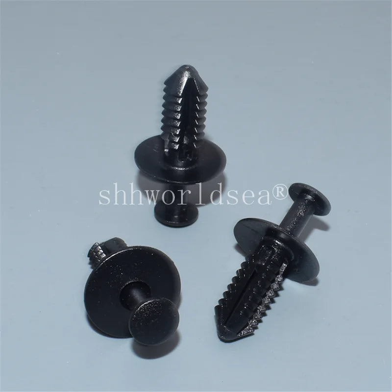 100PCS 1249900492 Fender Liner Fastener Rivet 8MM Push Type Clips Retainer fit for Mercedes Benz W124 W164 W171 W202 W203 W204