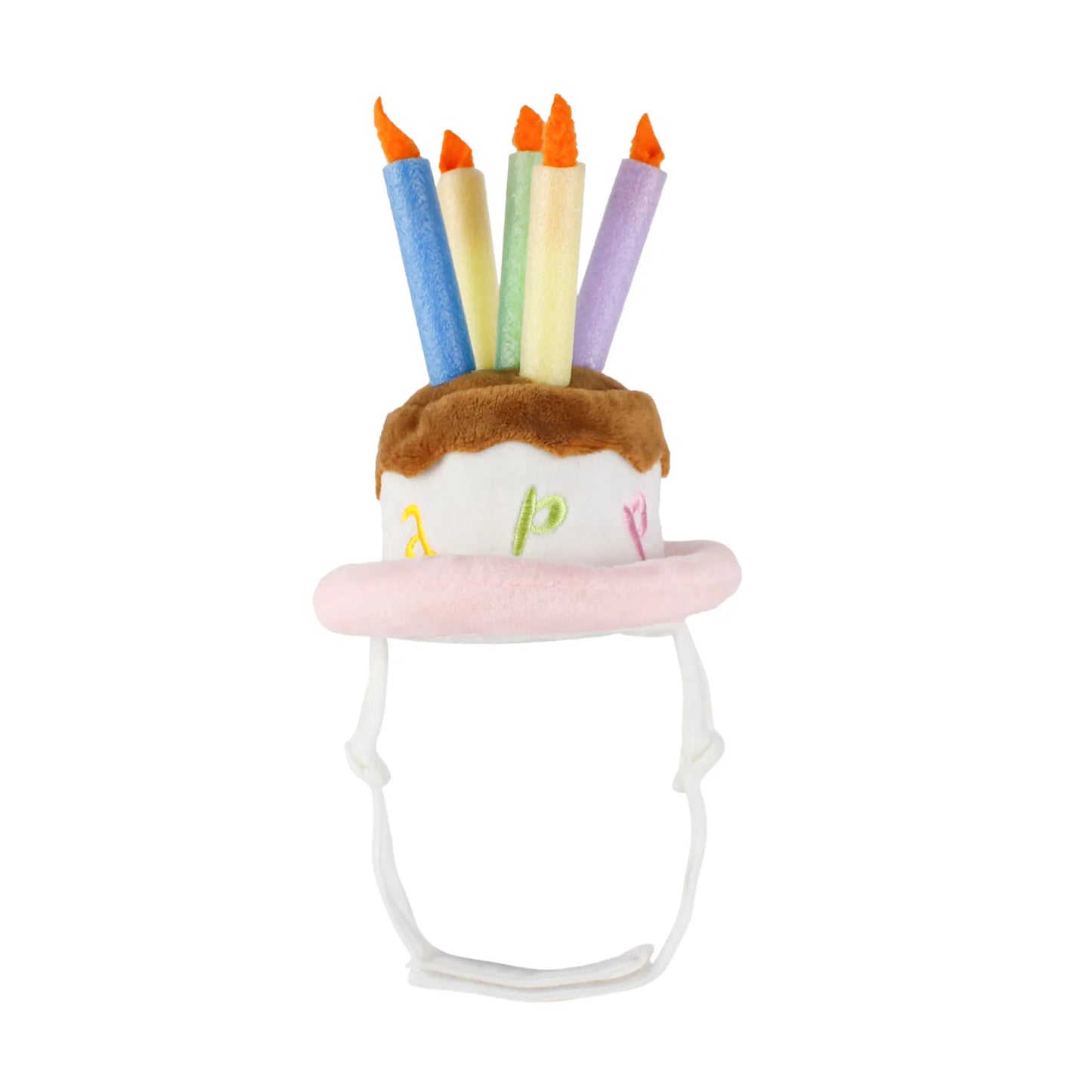 Pet Puppy & Cat Birthday Cake Hat,Holiday Pet Costume Cat Birthday Hat Small Dog Birthday Cake Hat Dog Birthday Party Supplies