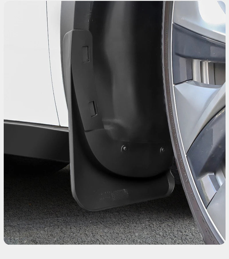 NovaAcc Fender Mud Flaps for Tesla Model Y 2017 to 2024 Model 3 2021 to 2023 2024 Highland Flexible Mud Guards for Tesla