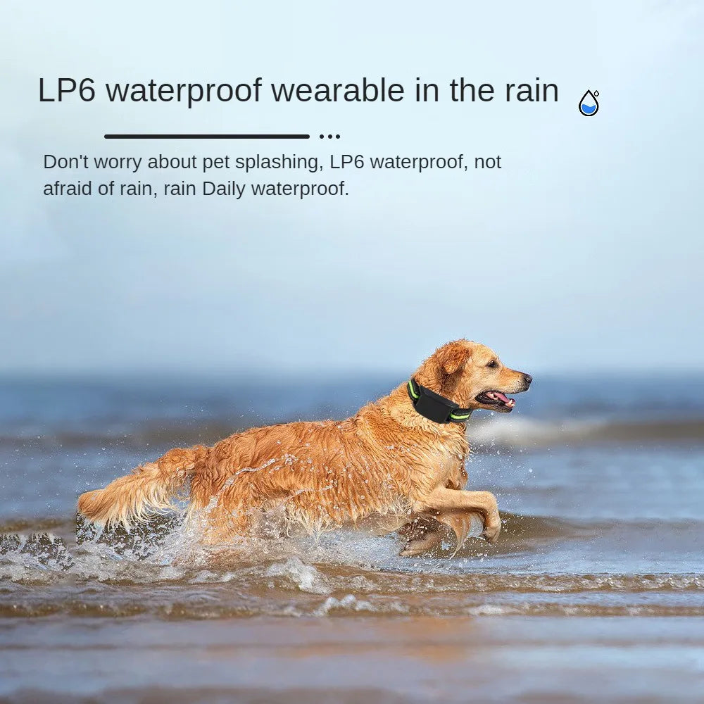 Electric Dog Training Collar Waterproof Dog Bark Collar Pet Usb Rechargeable Vibration Anti Barking Device Bark Deterrents