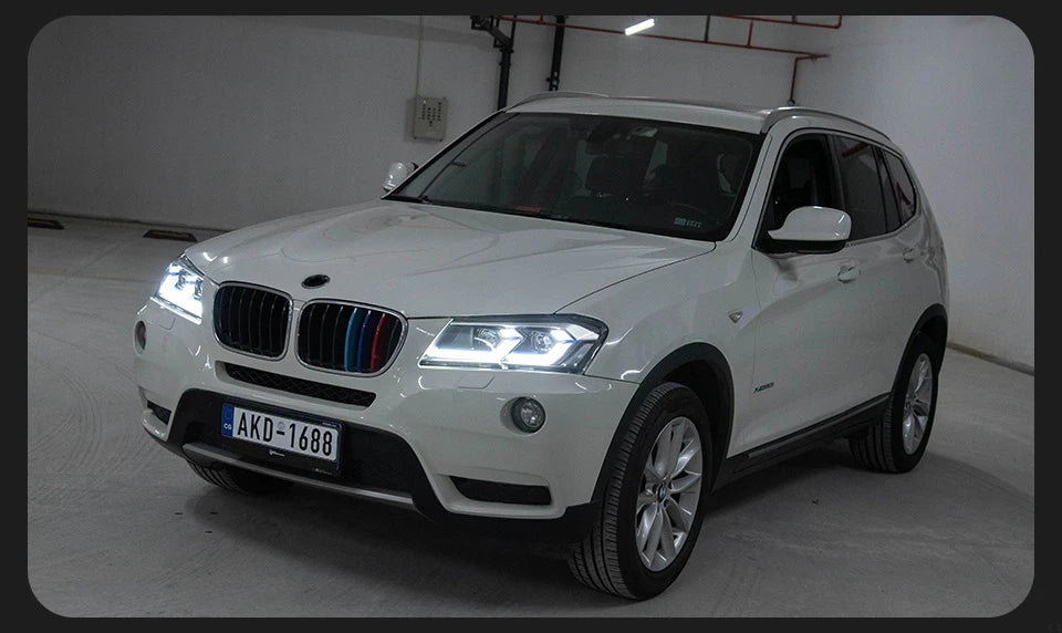 Headlight For BMW X3 F25 LED Headlights 2010-2013 Head Lamp Car Styling DRL Signal Projector Lens Auto Accessories Lights