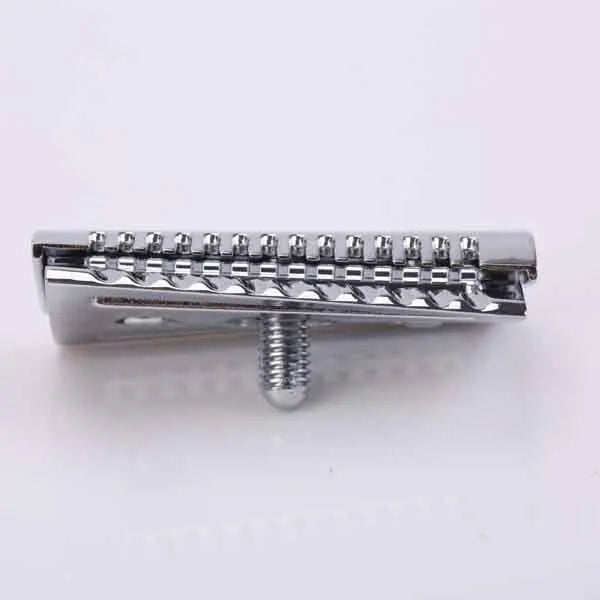 YAQI Top Aggressive Chrome Color Double-edged Mens Slant Safety Razor Head Replacement Accessory