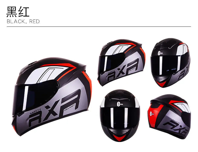 ICE.BEACON 3C certification national standard motorcycle helmet men and women winter personality safety four season rider Blueto