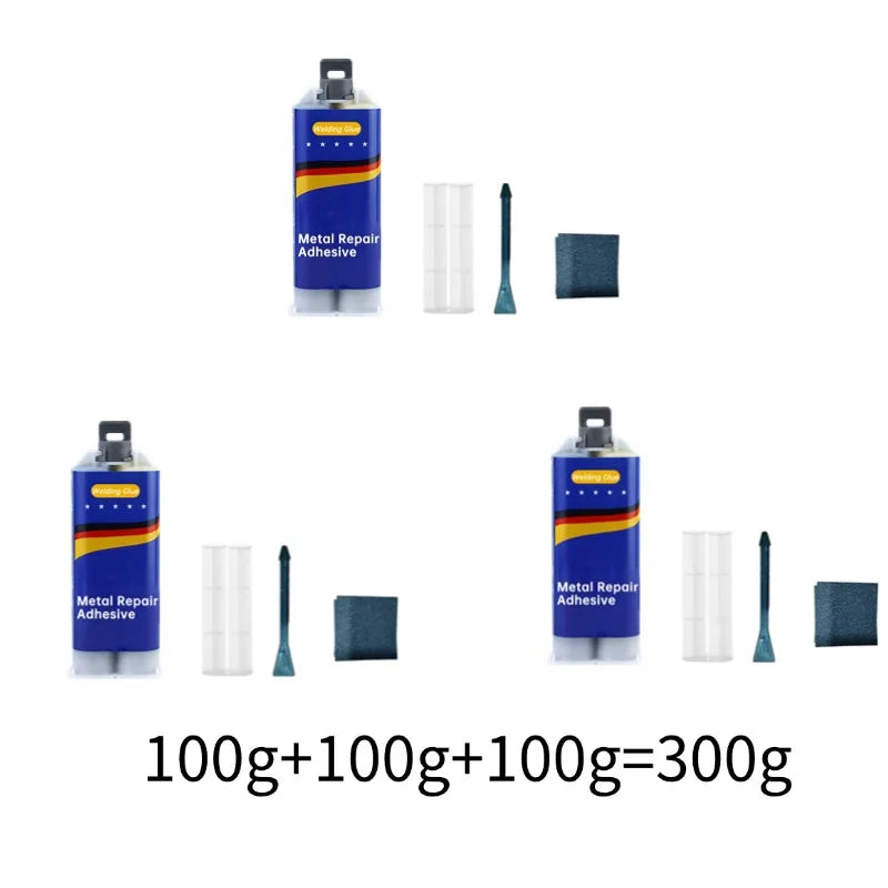 Strong Metal Repair Glue High Strength AB Glue Cold Welding Glue Magic Plastic Repair Industrial Repair Agent AB Glue Sealant