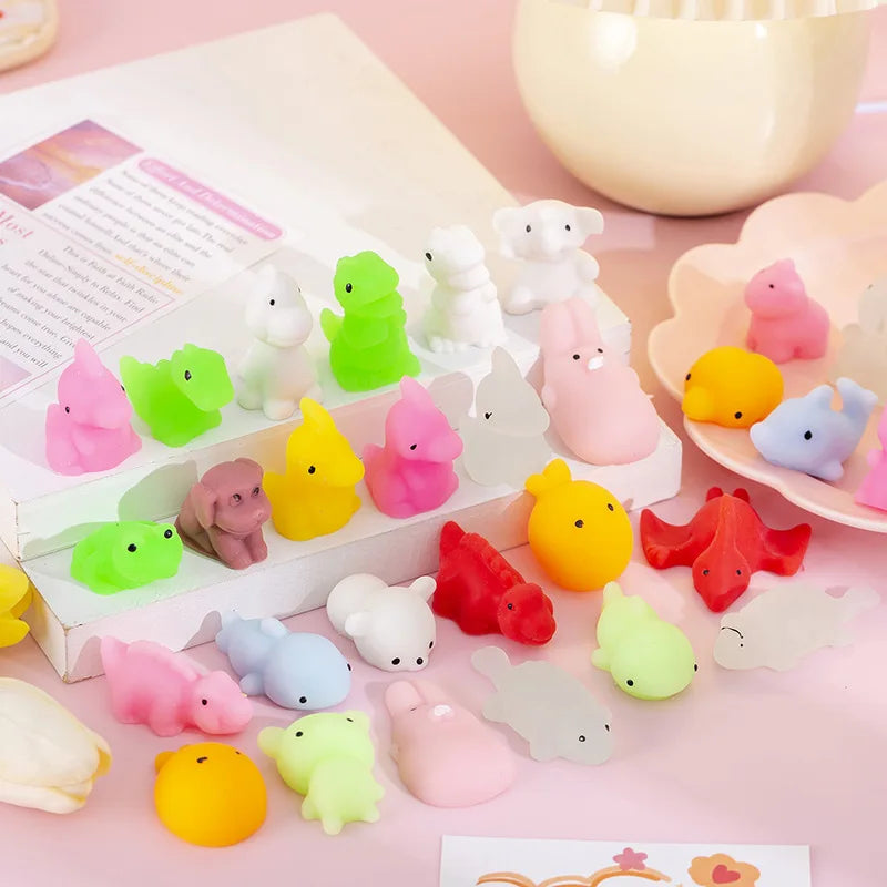 10-100Pack Cute Pinch Dumpling Toys Kindergarten Prizes Kids Birthday Party Favor Pack Pinata Fillers