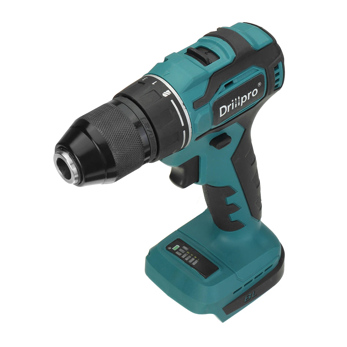 Drillpro 10/13mm Rechargeable Electric Screwdriver Cordless Drill Brushless Handheld Power Tool For Makita 18V Battery