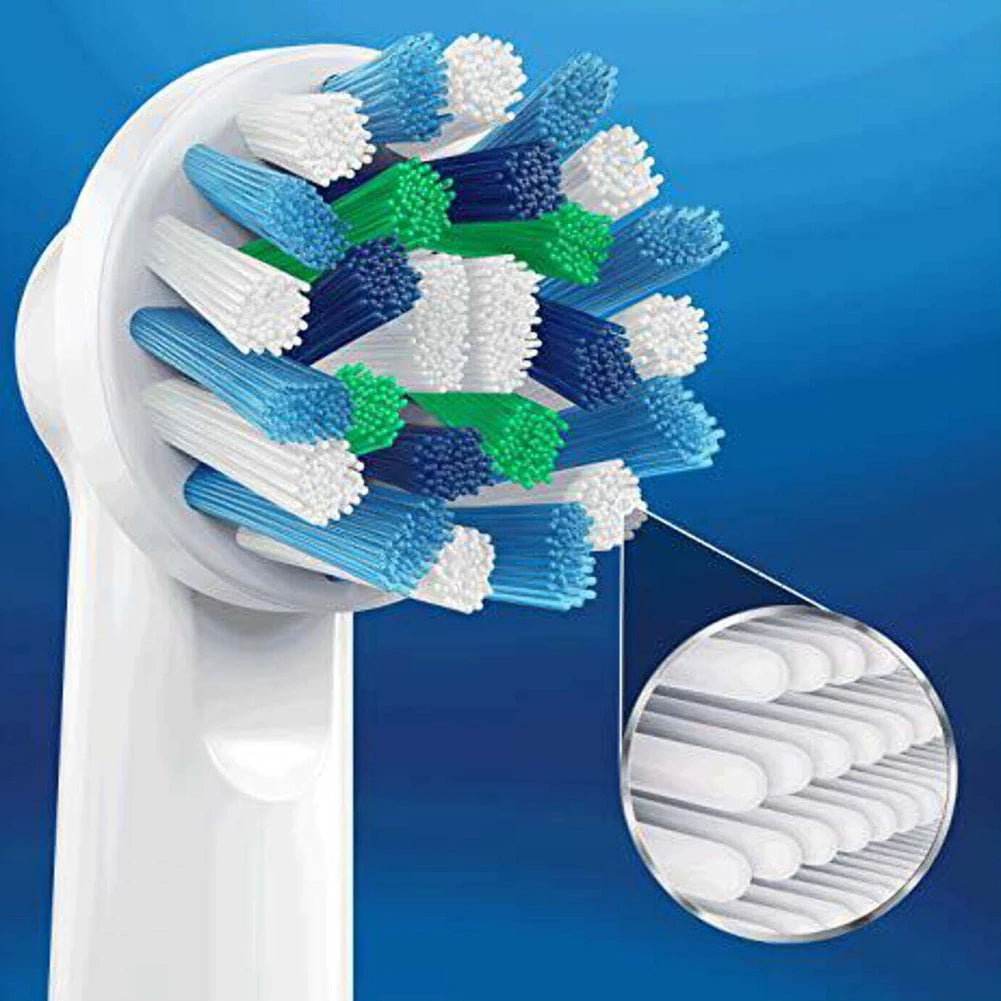 Original Oral B EB50 Brush Heads Cross Action 16 Degree Angle Spare Dental Nozzles for Electric Toothbrush D12/D16/DB4010/DB4510