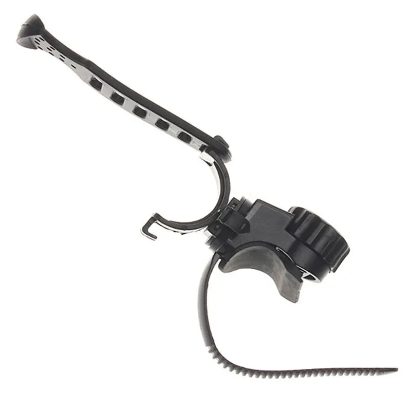 20-45mm Bicycle Flashlight Holder Mount 360° Adjustable Rubber Straps Cycle Bike Front Torch LED Headlight Clamp Clip Bracket