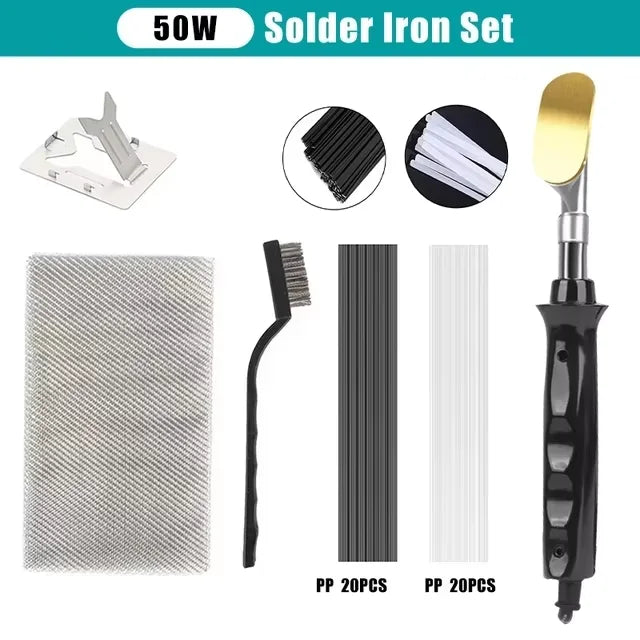New Heat Gun Plastic Welding Machine Bumper Soldering Iron Staples Bumper Repair Car Tools Kit HOT Stapler Plastic Welder