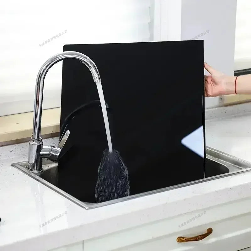 New High Quality Acrylic Cutting Boards Chopping Boards with Lip Anti-slip Countertop Protector Cheese Board Kitchen Accessories