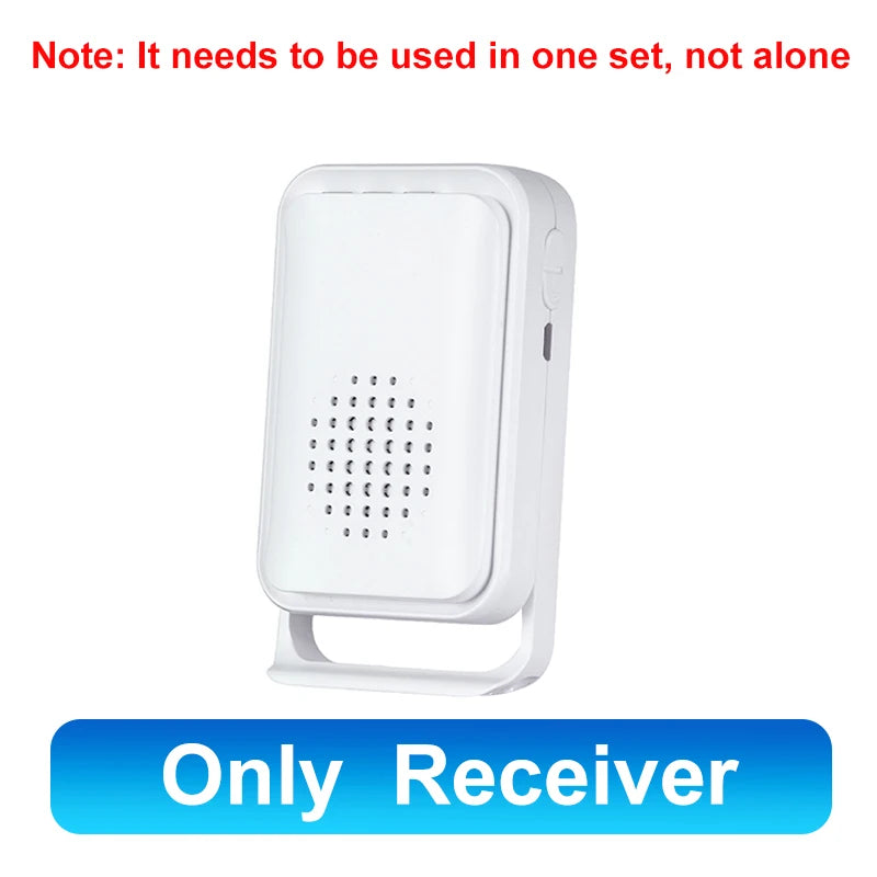 Split Induction Doorbell Intelligent Welcome Wireless Door Bell PIR Sensor 36 Chime Ringtone Distinction Prompt Alarm Sensor
