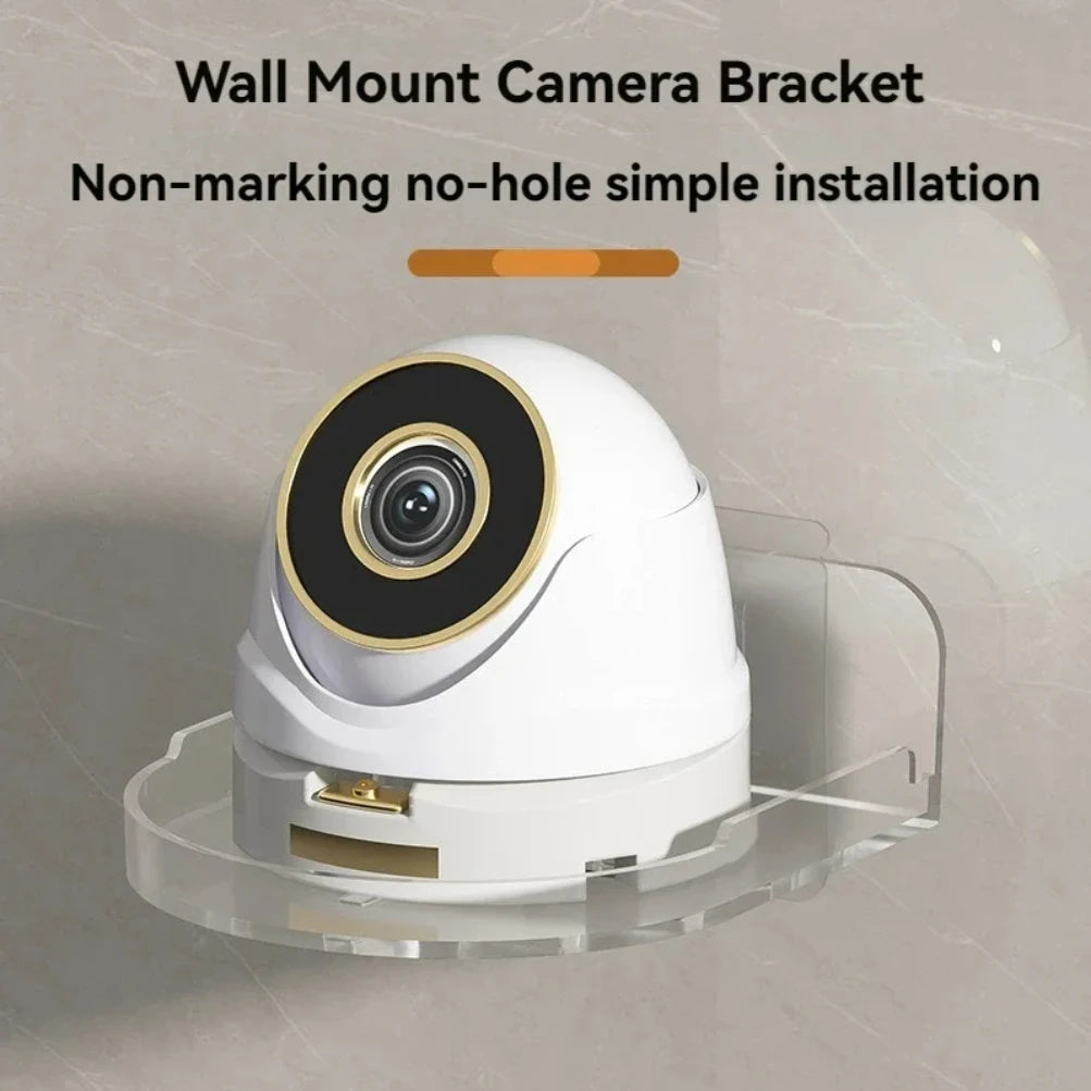 Wall Mounted Camera Bracket Adhesive, No Drilling, Household Indoor Storage, Fixed Monitoring Rack, Tray, Item Storage Wholesale
