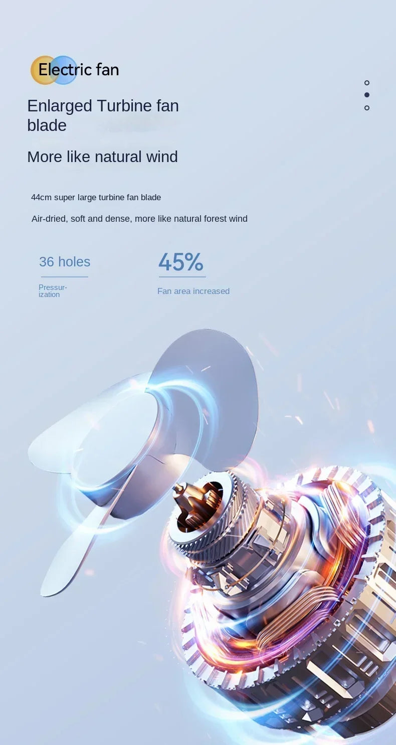 Suction Cup Car Fan 360° Rotatable USB Interface Low Noise 3-Speed Control Powerful Car Cooling Fan for Home Desk Office Car