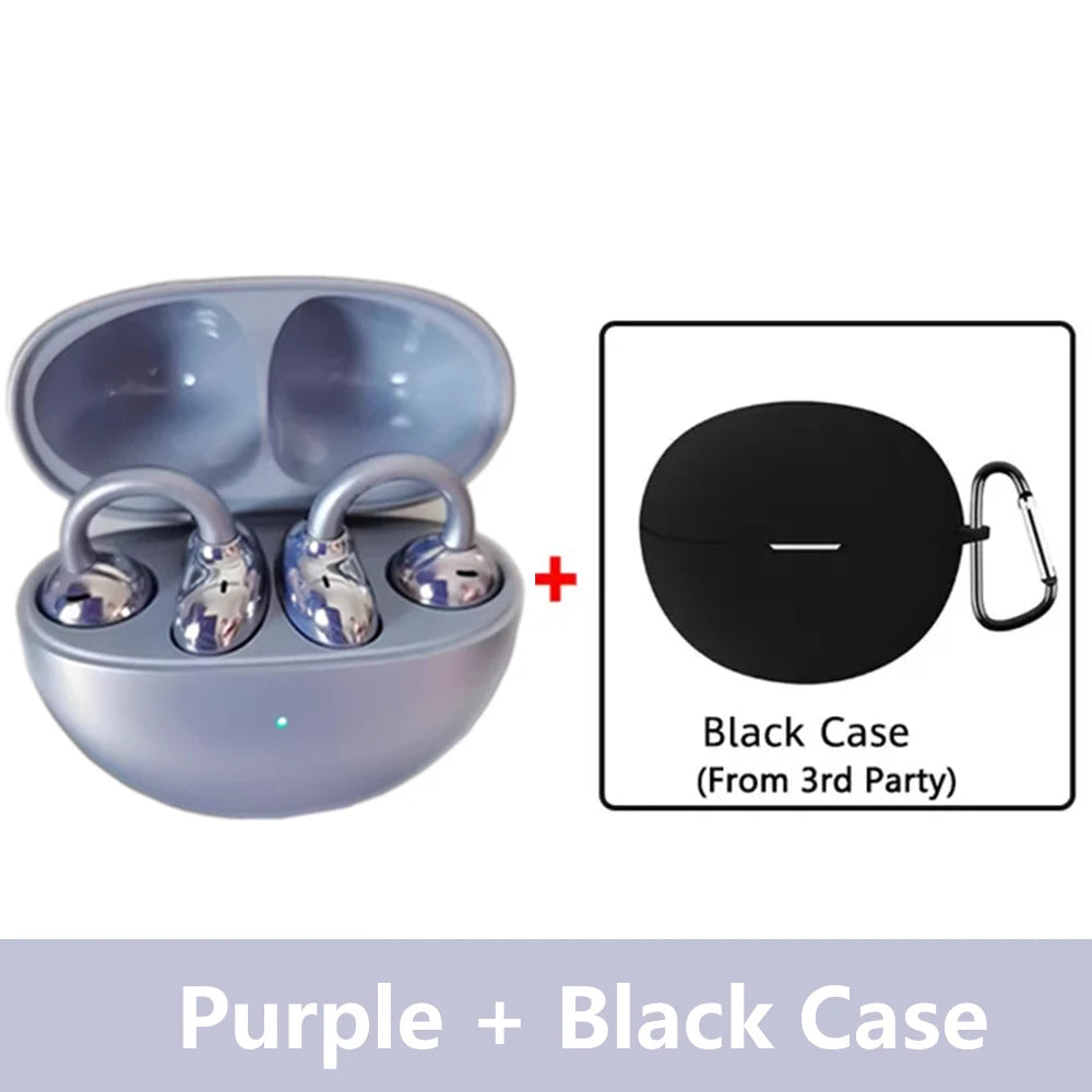 HUAWEI FreeClip Wireless Headphone Ear Clip earphone Open Wireless Clip Bluetooth Headset Stable Wear 36 Hours Long Battery