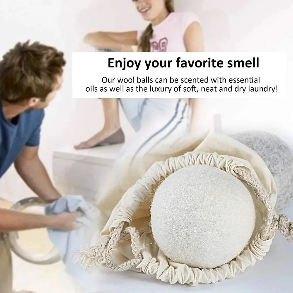 3Pcs Antistatic Special Anti-Winding Of Wool Household Drying Ball Reusable Washing Hine Parts 6Cm