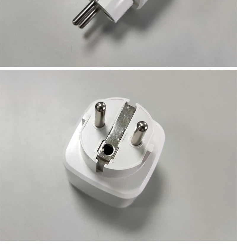 WiFi Smart Plug Socket EU 16/20A with Power Monitoring Timing Voice Control Works with Tuya Alexa Google Home Smart Life