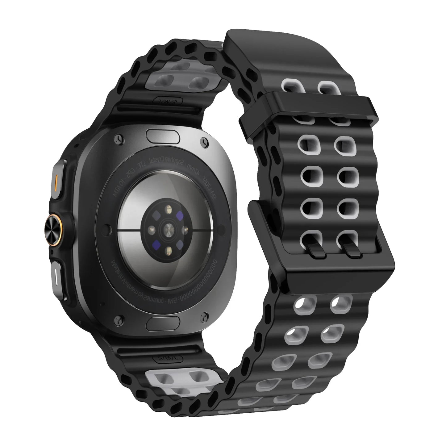 Ocean Strap for Samsung Galaxy Watch Ultra 2025 Sports Silicone Band for Galaxy Watch 8-7 Ultra 47mm Official Original Wristband