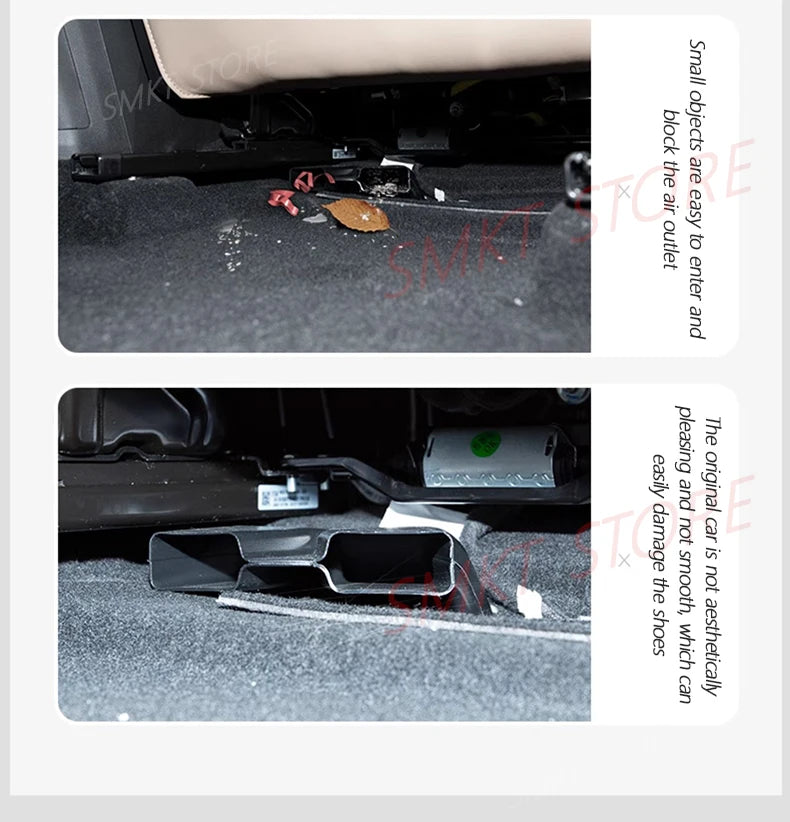 For Chery Jetour Traveller T2 Air Vents Cover Under Seat Outlet Protector Anti-blocking Sand 2023 2024 Interior Car Accessories