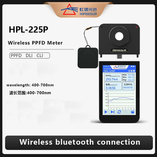 HPL225P PPFD Meter umol/m2/s ppfd sensor PAR DLI tester