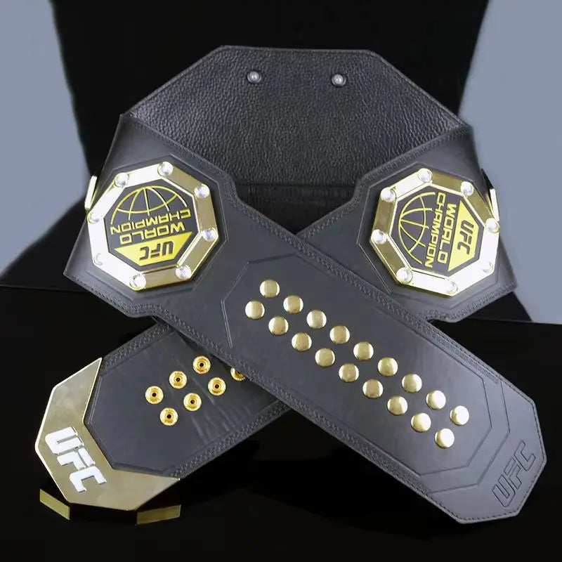 WWE UFC Wrestler Championship Belts Action Characters Figure Toys Occupation Wrestling Gladiator Cosplay Boy Birthday Gift