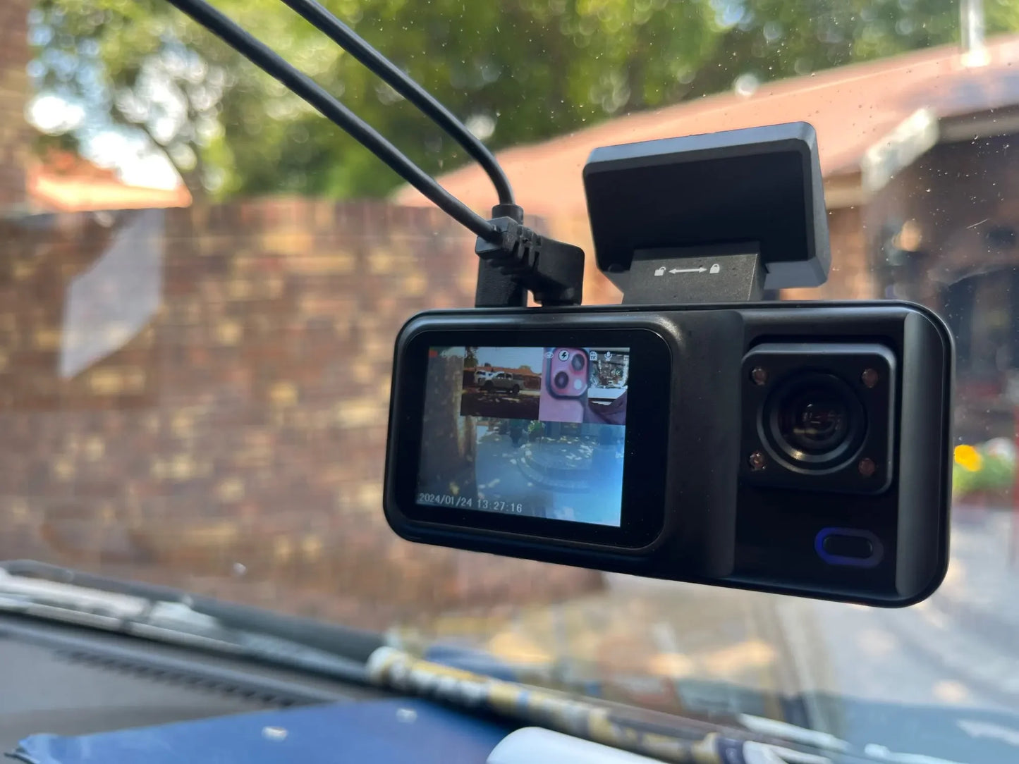 3 Channel Dash Cam for Cars Camera Black Box 1080P Video Recorder Rear View Camera for Vehicle Car DVR car accessories