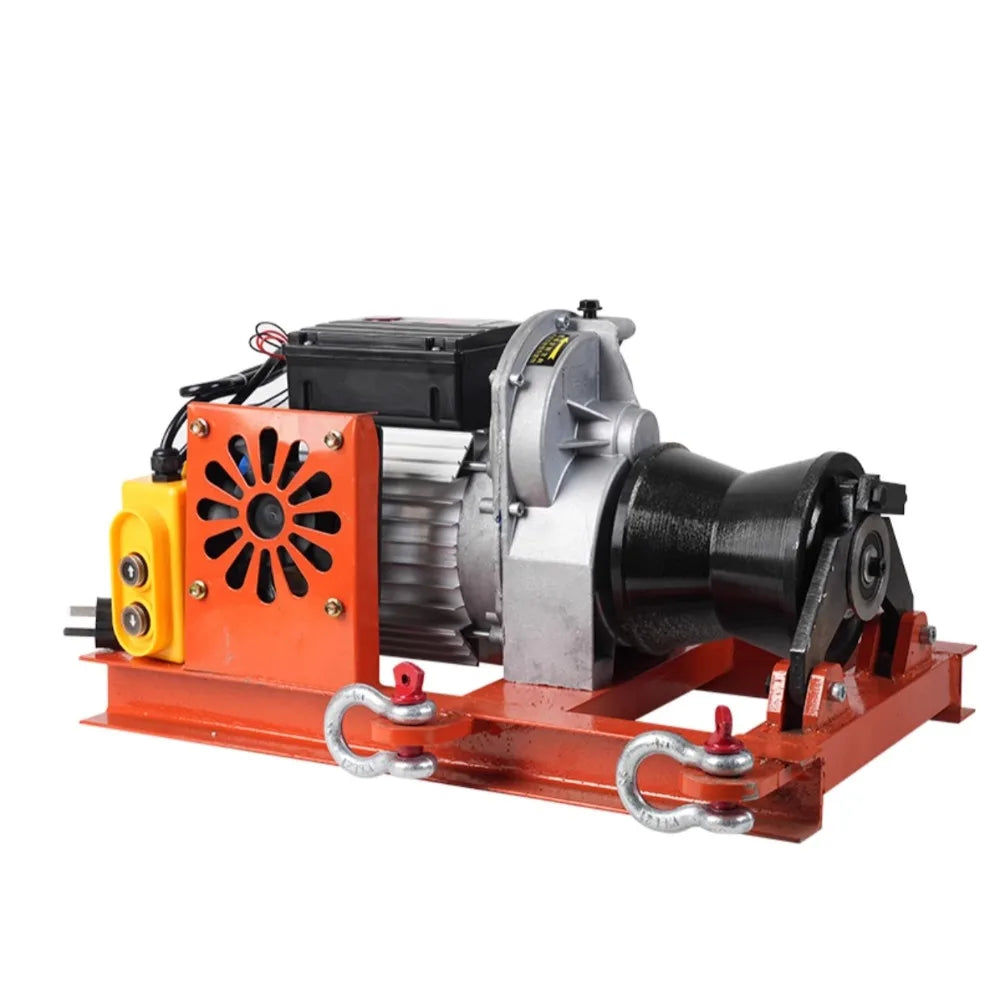 Small electric cable traction machine winch 220V/380V