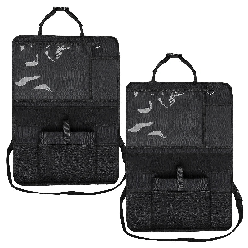Car Seat Back Storage Bag Large Capacity Classified Oxford Fabric Portable Practical Vehicle Mounted Organizer Multifunctional