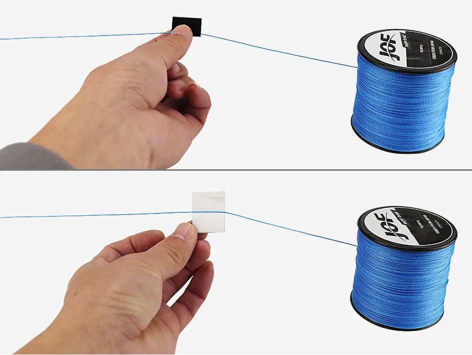 JOF X12 Braided Fishing Line 1000M 500M 300M 12 Strands MultiColor Multifilament Saltwater PE Line 33 42 55 65 90 103 150LB