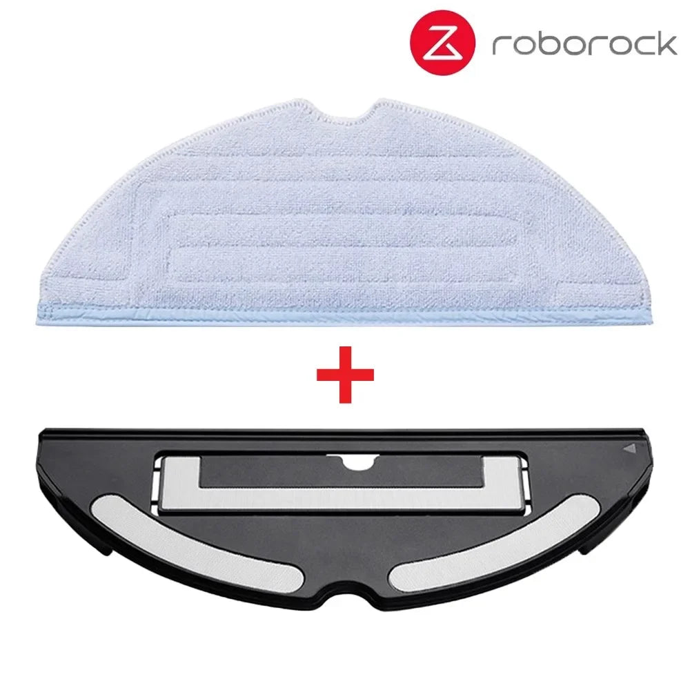 Original Roborock S7 S70 Water Tank Tray with Mop Cloth Robot Vacuum Cleaner Support Plate Spare Parts Mop Bracket Accessories