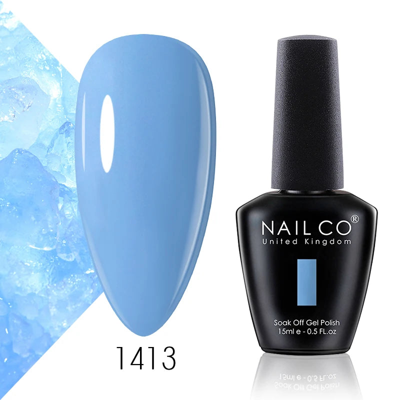 NAILCO 15ml Hema Free TPO Free Top Coat And Base Coat Art Design Gel Nail Polish Top Base Coat UV LED Soak Off Gel Nail Varnish