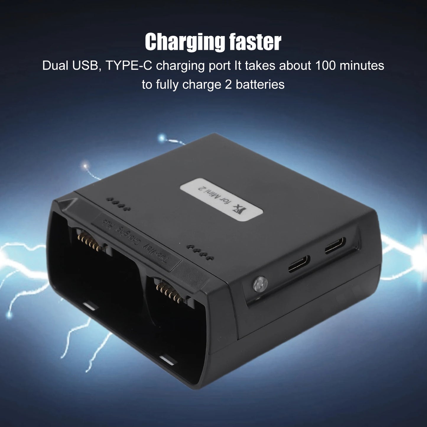 Battery for DJI Drone TwoWay Battery Charging Hub Smart Drone Battery Bidirectional for DJI MINI 2 for MINI SE