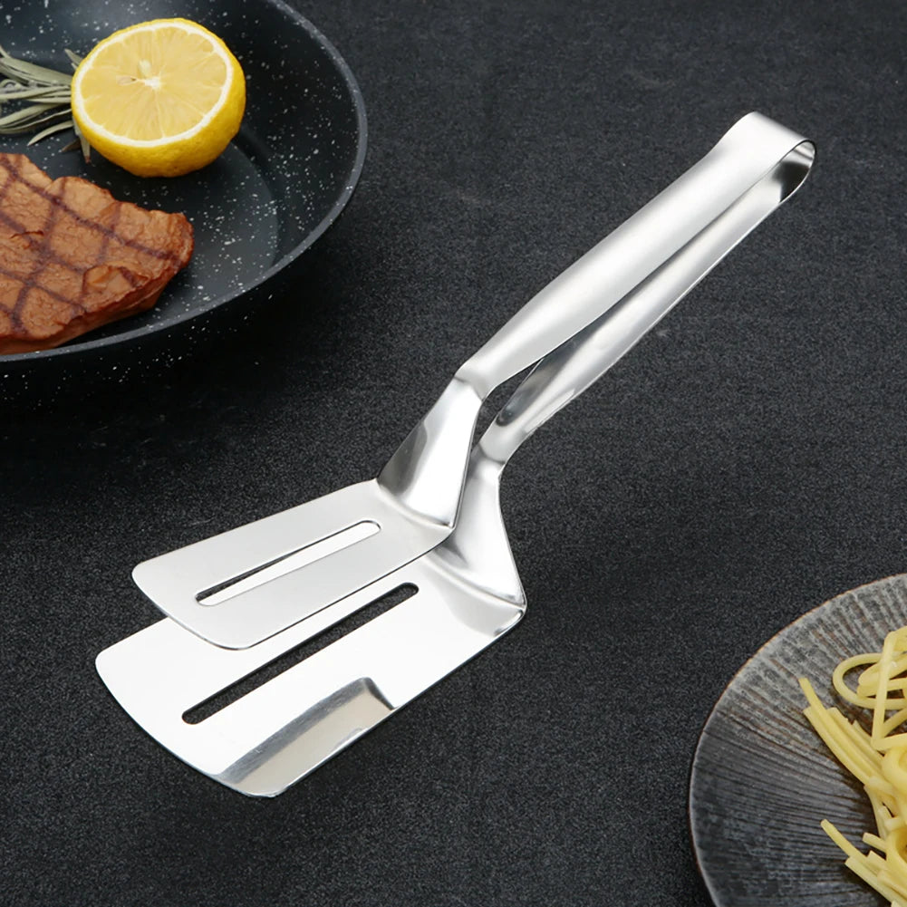 304/201 Stainless Steel Kitchen Barbecue Multifunctional Tweezers,food Tweezers,utensils,bar Picnic Barbecue Cooking Tool Holder