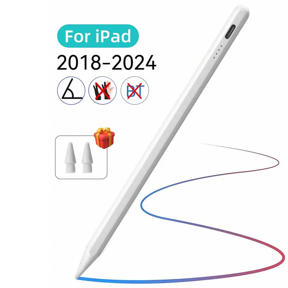 Stylus Pen for Apple Pencil 1 2 iPad 10th 9th 8th 7th 6th Air 5th 4th 3rd Generation Pro 12.9 11 inch Mini 6 5 Palm Rejection