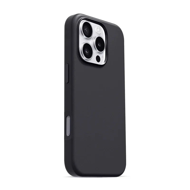 Original Leather With Magsafe Case For iPhone 16 Pro Max 16 Plus Case Wireless Charging Magnetic Cover 16Pro With Box