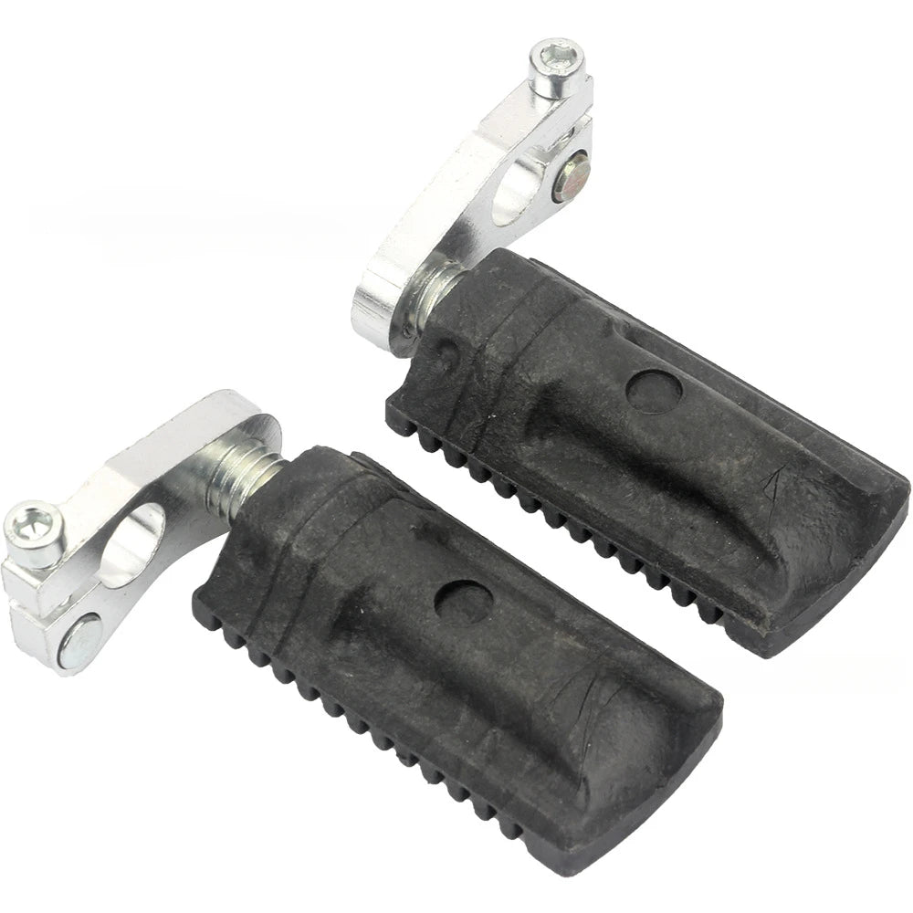 1 pair Foot pedal, foot pedal, front foot pedal Suitable for 47cc 49cc Mini Moto, Pocket bike, Quad ATV, etc.