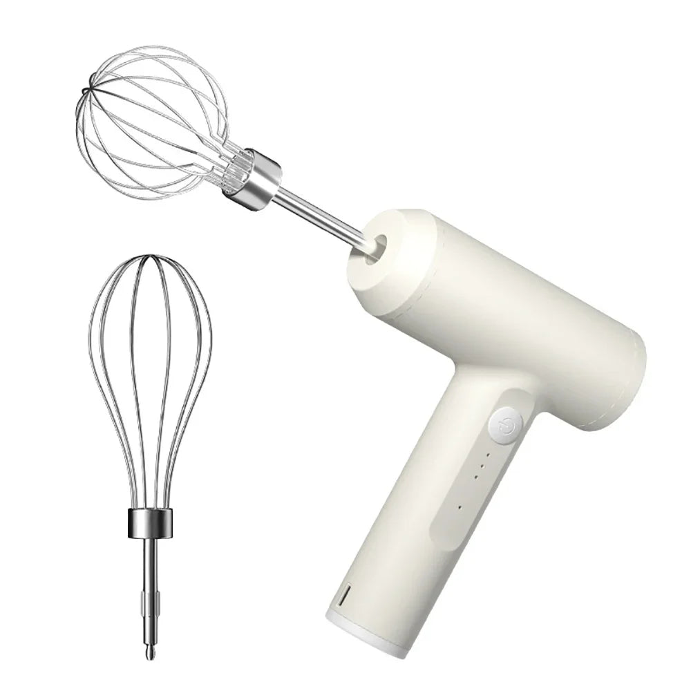 1pcs Electric Whisk Whisk Stirring Mix Cake Baking Handheld Mixer Automatic Whisk Kitchen Baking Cooking Tools