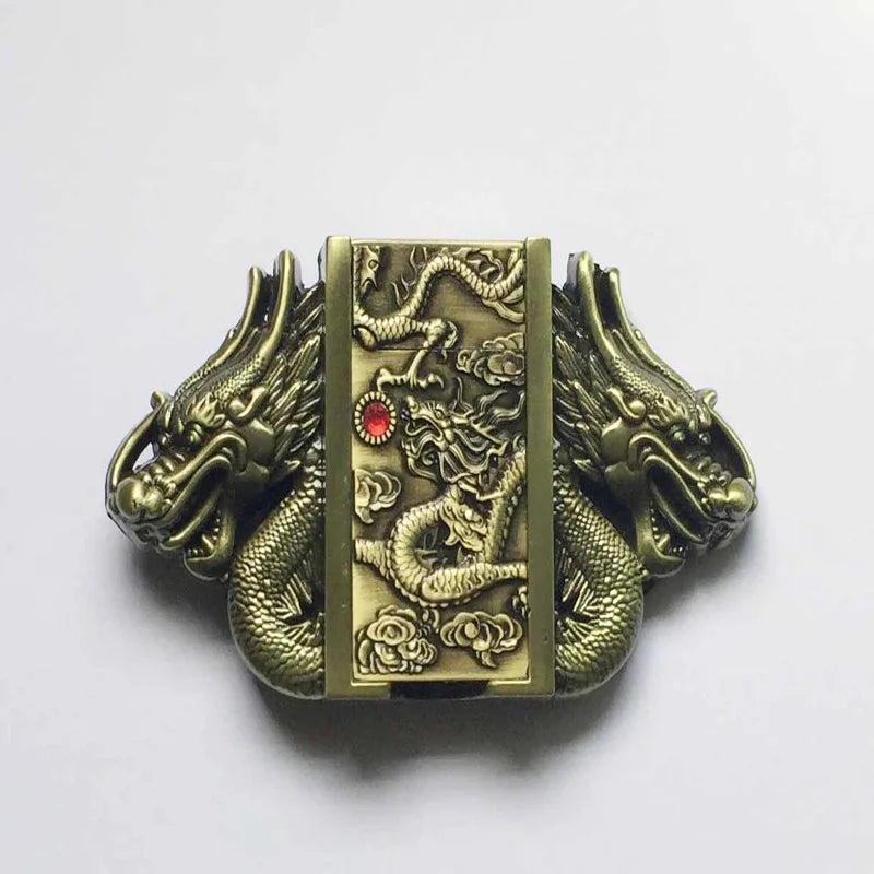 Poker PlayCard series Kerosene Lighter belt buckle, popular in Europe and America