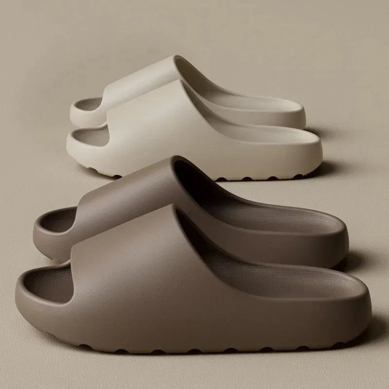 EVA Soft Thick Soled Slippers Women's Summer Fashion Wear Slippers Home Home Sandals Men's Beach Shoes
