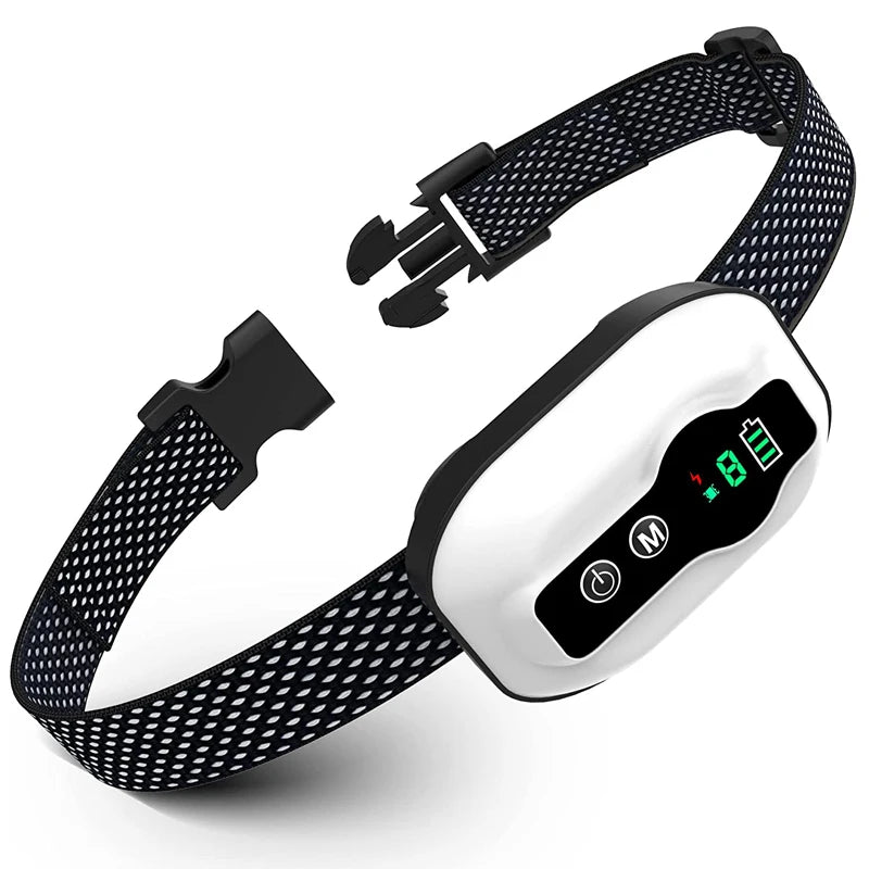 Pet Dog Anti Barking Device USB Small Intelligent Electric Ultrasonic Dog Training Collar Dog Stop Barking Vibration Beep Collar
