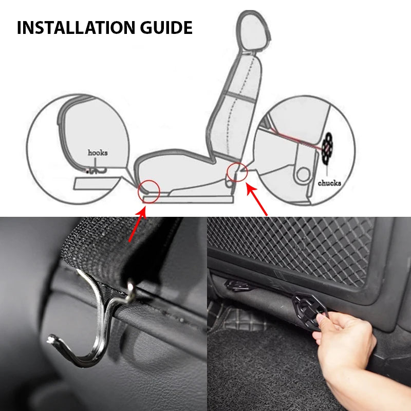 New Front Car Seat Cover PU Leather Cars Seat Cushion Automobiles Seat Protector Universal Car Chair Pad Mat Auto Accessories