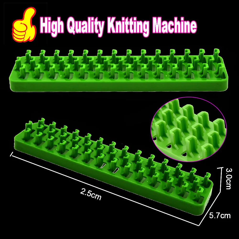 Fashion Rubber Loom Band Weaver Kit for DIY Elongated Knitting Machine Bracelets Weaving Frame Bands Hook Arts Crafts, Toys