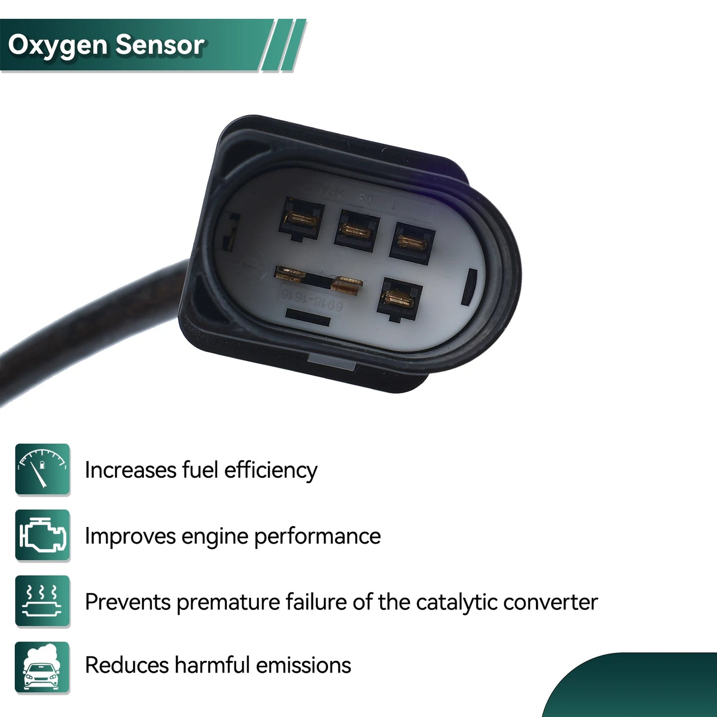 5Wire Oxygen Sensor For Audi A3 VW golf Jetta Seat Altea Skoda Octavia 06A906262BR Car Accessories 06A 906 262 BR 06A906262CF