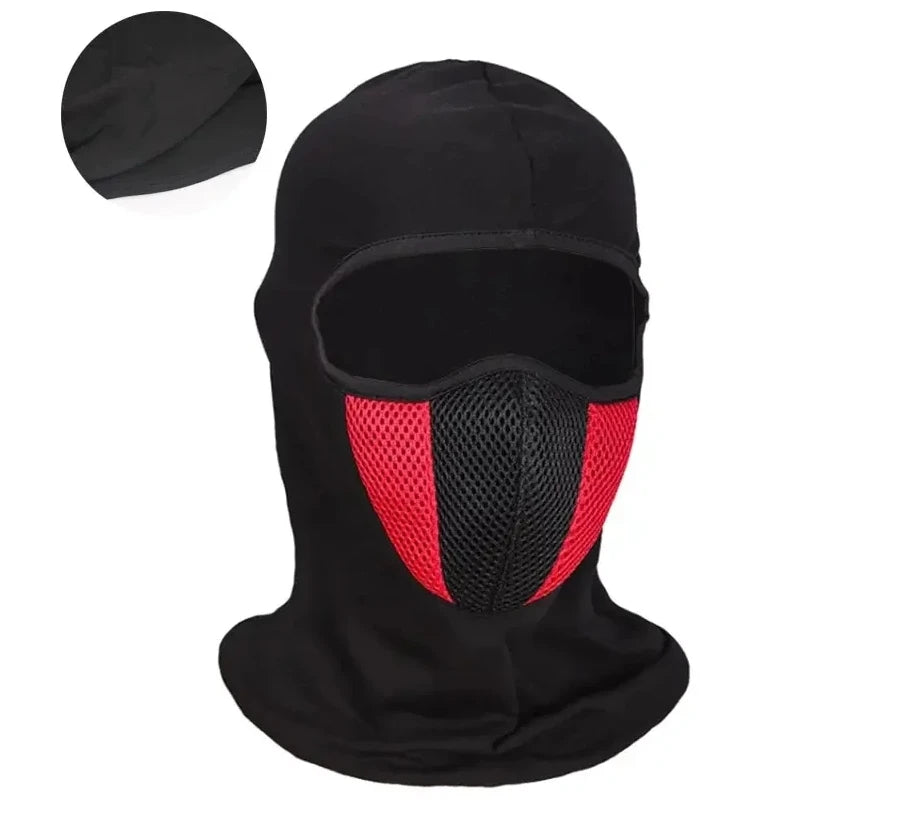 Splicing Four Seasons Cycling Mask Motorcycle Warm Head Cover Outdoor Ski Mask Plush Hat Filter Head Cover
