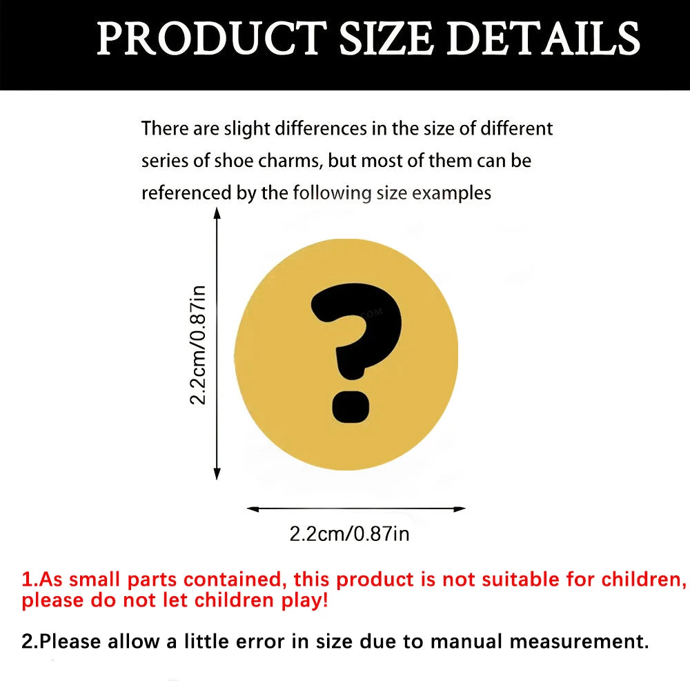 30-50-100pcs Big Sale Random Sandals Charms Buckle Clog Shoe Decorations Boys Girls Garden Shoes Accessories Fit Wristbands