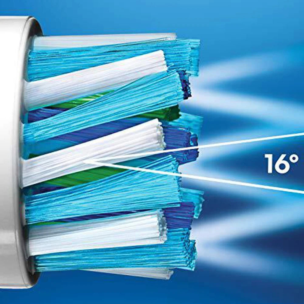 Original Oral B EB50 Brush Heads Cross Action 16 Degree Angle Spare Dental Nozzles for Electric Toothbrush D12/D16/DB4010/DB4510
